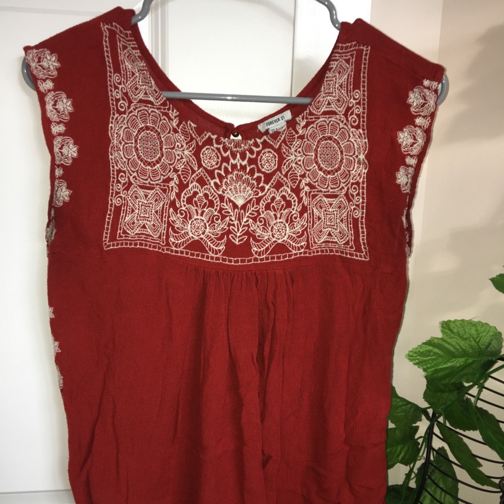 Embroidered Top - Picture 2 of 2